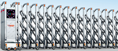 电动伸缩门安装